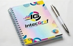 Caderno de anotações personalizado.