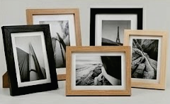 Quadros decorativos impressos.